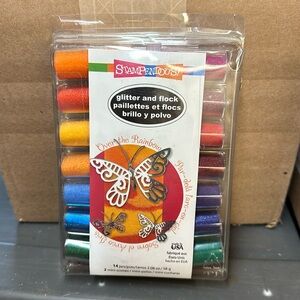 Stampendous! Glitter and flock. New !